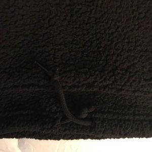 PINK Jackets & Coats - Black Faux Fur Hoodie PINK Jackets & Coats - Black Faux Fur Hoodie